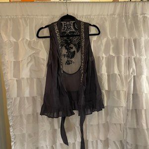 Free People Vintage Wrap Top